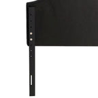 CorLiving Calera Diamond Tufted Fabric Arched Panel Headboard - Twin