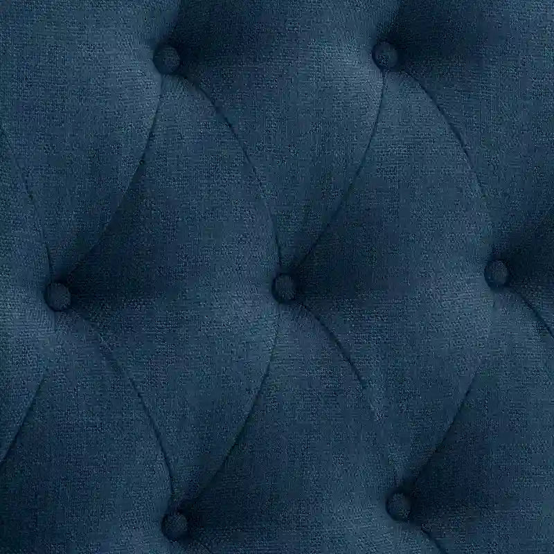 CorLiving Calera Diamond Tufted Fabric Arched Panel Headboard - Twin