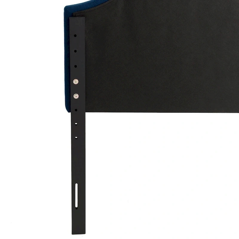 CorLiving Calera Diamond Tufted Fabric Arched Panel Headboard - Twin