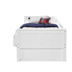 Camaflexi Panel Headboard - Twin Size Day Bed with Drawers