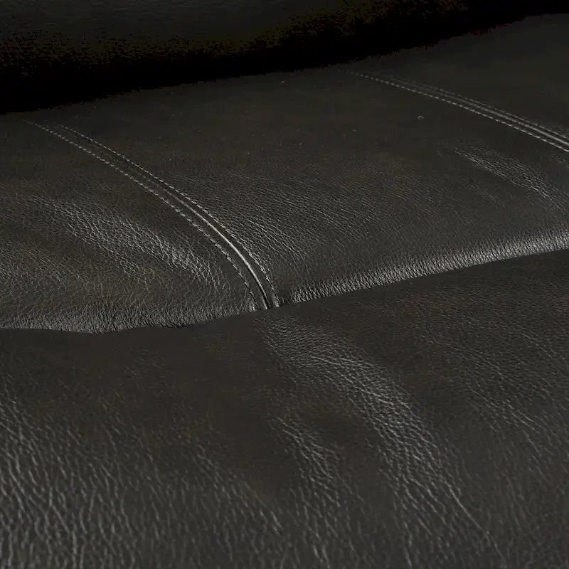 Genuine Leather Electric Recliner Loveseat Power Reclining Loveseat with Storage, USB Charge Port for Living Room