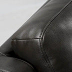 Genuine Leather Electric Recliner Loveseat Power Reclining Loveseat with Storage, USB Charge Port for Living Room