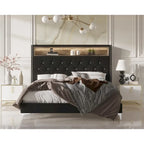 Javan Upholstered Panel Bed