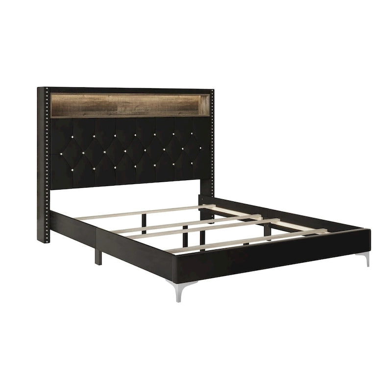 Javan Upholstered Panel Bed