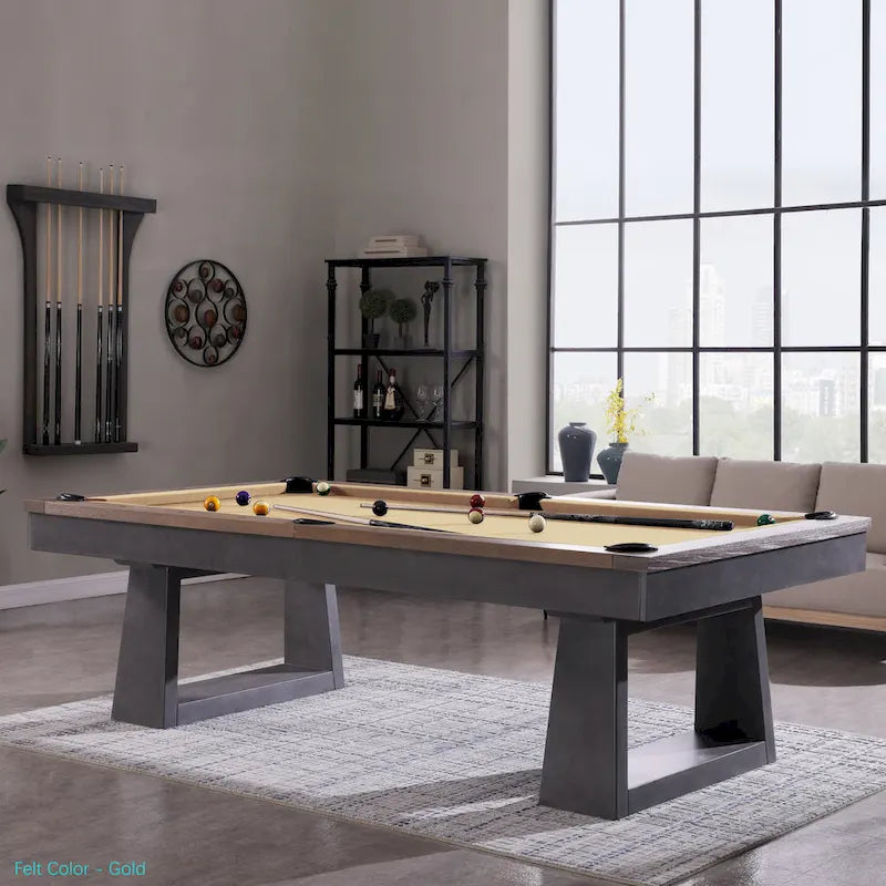 HESTON 8ft Billiard Slate Pool Table