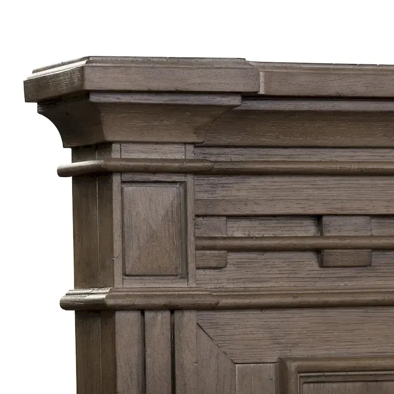 Town & Country Dusty Taupe Panel Bed