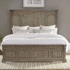 Town & Country Dusty Taupe Panel Bed