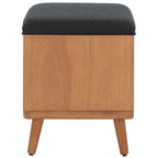 SAFAVIEH Marilla Open Shelf Bench with Cushion - 20 W x 15 D x 18 H - 20Wx15Dx18H