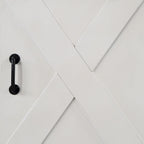 Bridgevine Home 66 inch Electric Fireplace TV Stand for TVs up to 80 inches, White Finish