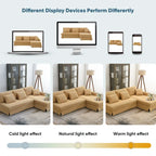 [VIDEO provided][New]87*61Modern L-shaped Corduroy Sofa with Reversible Chaise,4-seat Upholstered Sectional Indoor Furniture,Co