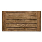 Morgan Creek Antique White Wire Brushed Tobacco Accents Cocktail Table