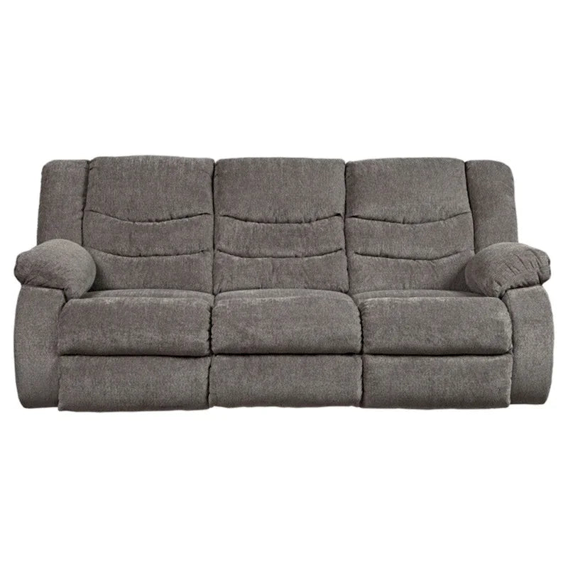 Tulen Contemporary Reclining Sofa Gray