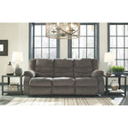 Tulen Contemporary Reclining Sofa Gray