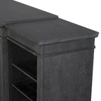 Fresno 72 Media Electric Fireplace by Real Flame