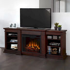 Fresno 72 Media Electric Fireplace by Real Flame