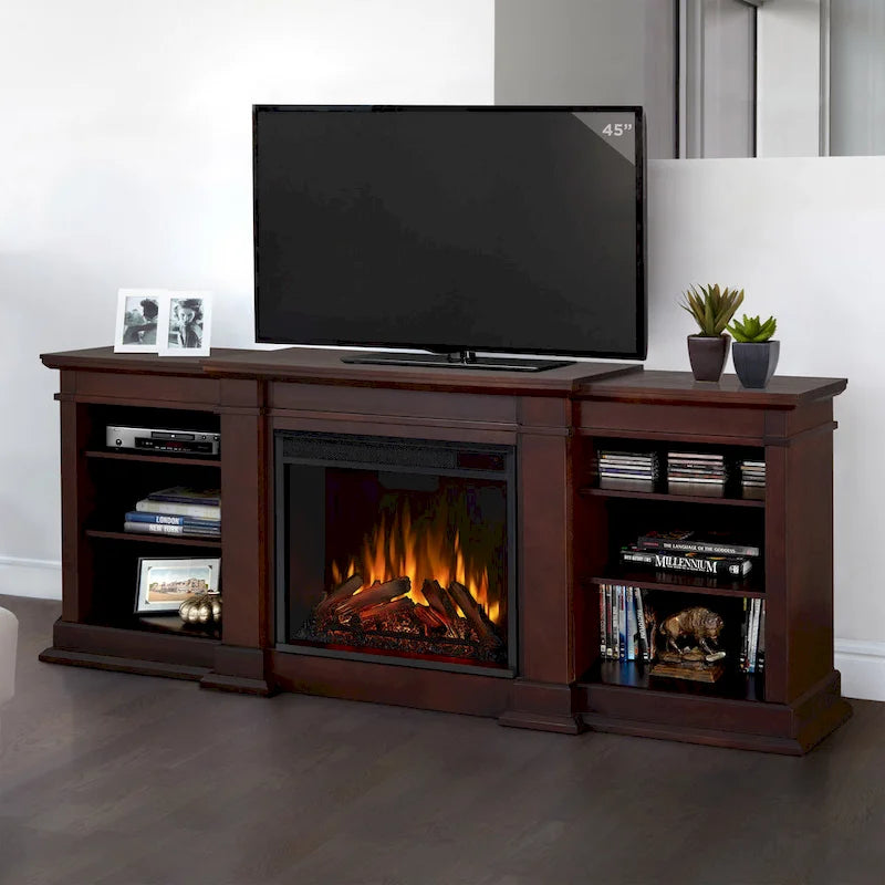 Fresno 72 Media Electric Fireplace by Real Flame