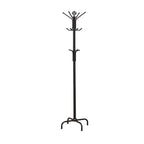Porch & Den Merlin Black Metal Coat Rack