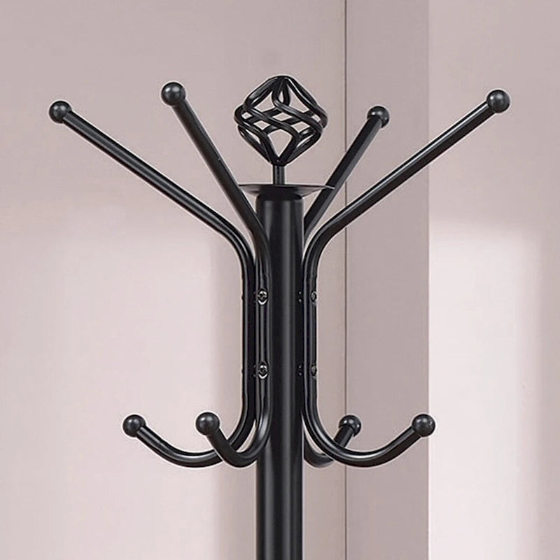 Porch & Den Merlin Black Metal Coat Rack