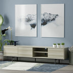 Glenwillow Home Atlas 78 x 20 Lowboy Mid-Century Modern TV Stand Console