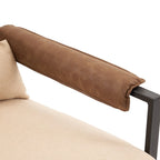Modern Single Iron Frame Leisure Chair