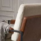 Modern Single Iron Frame Leisure Chair