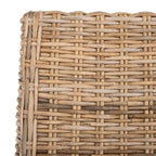 SAFAVIEH Charolette Indoor Wicker Brown Sloping Arm Chairs (Set of 2) - 20 x 24 x 39 - 20Wx24Dx39H