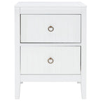 SAFAVIEH Deogilde 2-Drawer Accent Table Nightstand