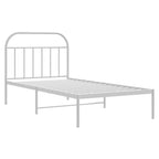 vidaXL 12 Inches Metal Bed Frame No Mattress