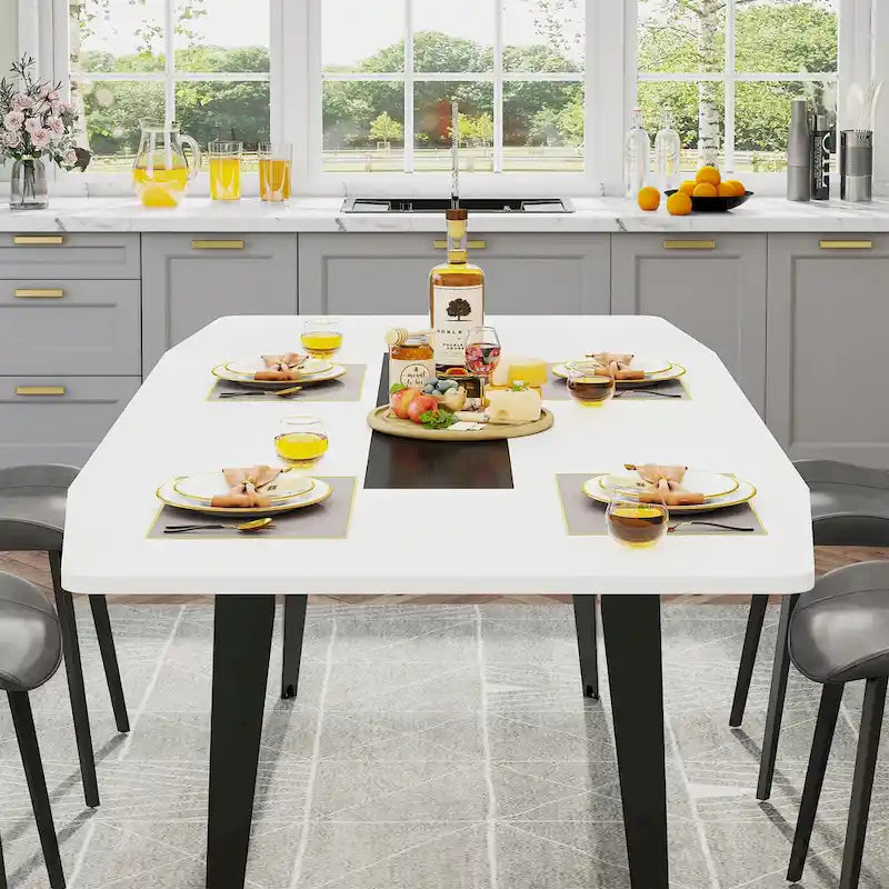 70.8 Inches Large Dining Table for 6-8 People