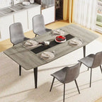 70.8 Inches Large Dining Table for 6-8 People