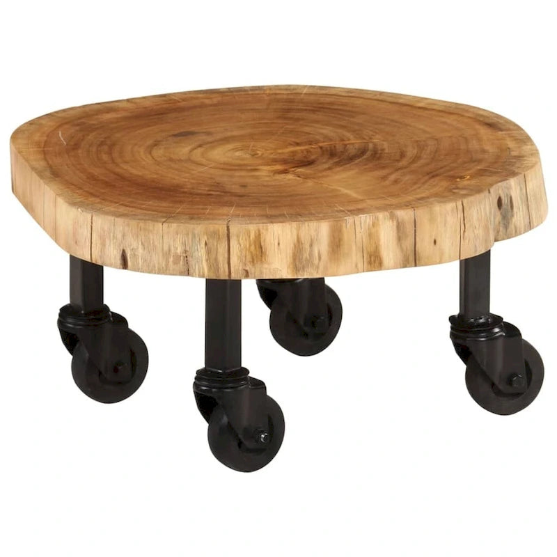 vidaXL Coffee Table Solid Wood Acacia 23.6x21.7x9.8