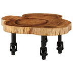 vidaXL Coffee Table Solid Wood Acacia 23.6x21.7x9.8