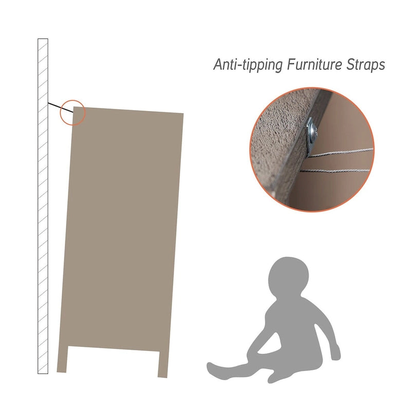 Farmhouse Barn Door TV Stand, Living Room Entertainment Center