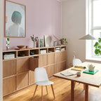 Set of 2 Plastic Dining Side Chair Wood For Event Kitchen Office Event Garden Patio Cafe