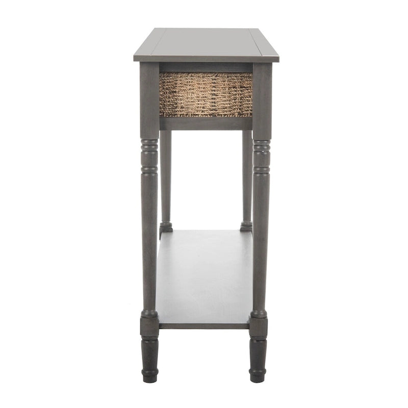 SAFAVIEH Edyth Grey Console - 44.5 x 13.4 x 31.5 - 45Wx13Dx32H