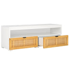 SAFAVIEH Kaitlyn 2-Drawer 1-Shelf Entertainment Media Stand (Fits Up To 55 Flatscreen TV) - 48Wx16Dx17H