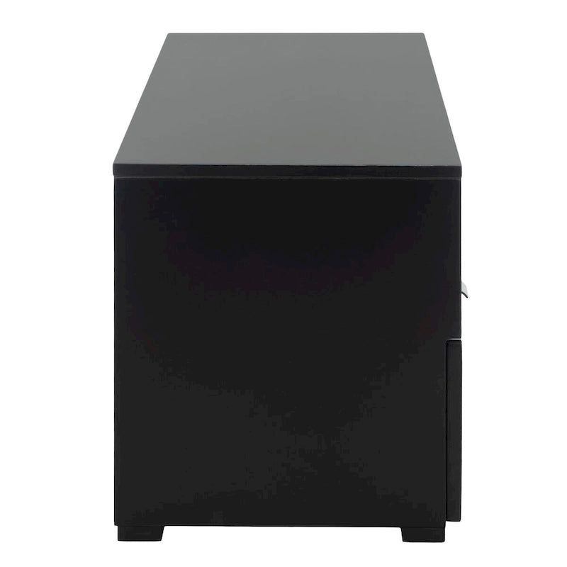 SAFAVIEH Kaitlyn 2-Drawer 1-Shelf Entertainment Media Stand (Fits Up To 55 Flatscreen TV) - 48Wx16Dx17H