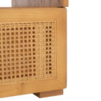 SAFAVIEH Kaitlyn 2-Drawer 1-Shelf Entertainment Media Stand (Fits Up To 55 Flatscreen TV) - 48Wx16Dx17H