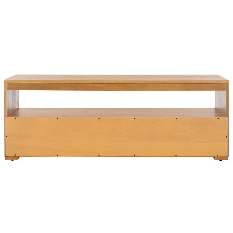 SAFAVIEH Kaitlyn 2-Drawer 1-Shelf Entertainment Media Stand (Fits Up To 55 Flatscreen TV) - 48Wx16Dx17H