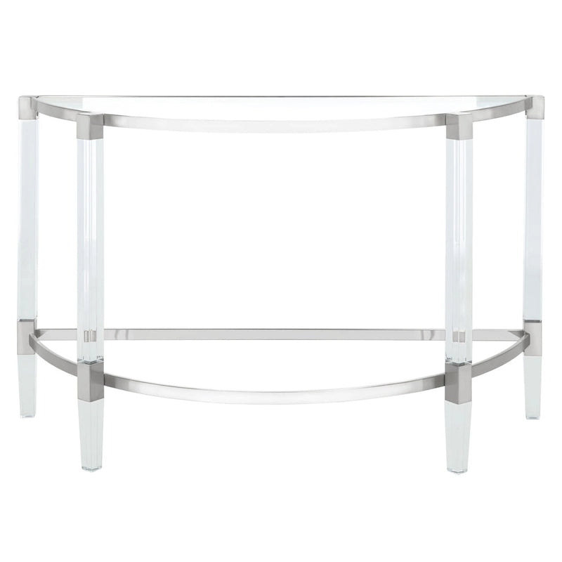 SAFAVIEH Couture Gunel Acrylic Console Table - 47.2 W x 17.7 L x 28.7 H - 47Wx18Dx29H
