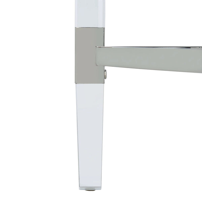 SAFAVIEH Couture Gunel Acrylic Console Table - 47.2 W x 17.7 L x 28.7 H - 47Wx18Dx29H