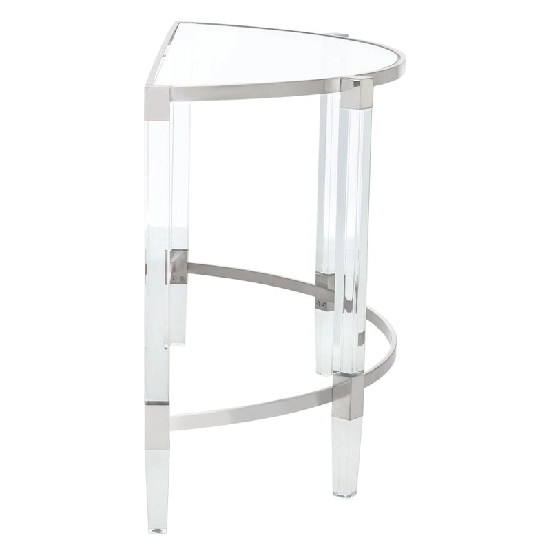SAFAVIEH Couture Gunel Acrylic Console Table - 47.2 W x 17.7 L x 28.7 H - 47Wx18Dx29H