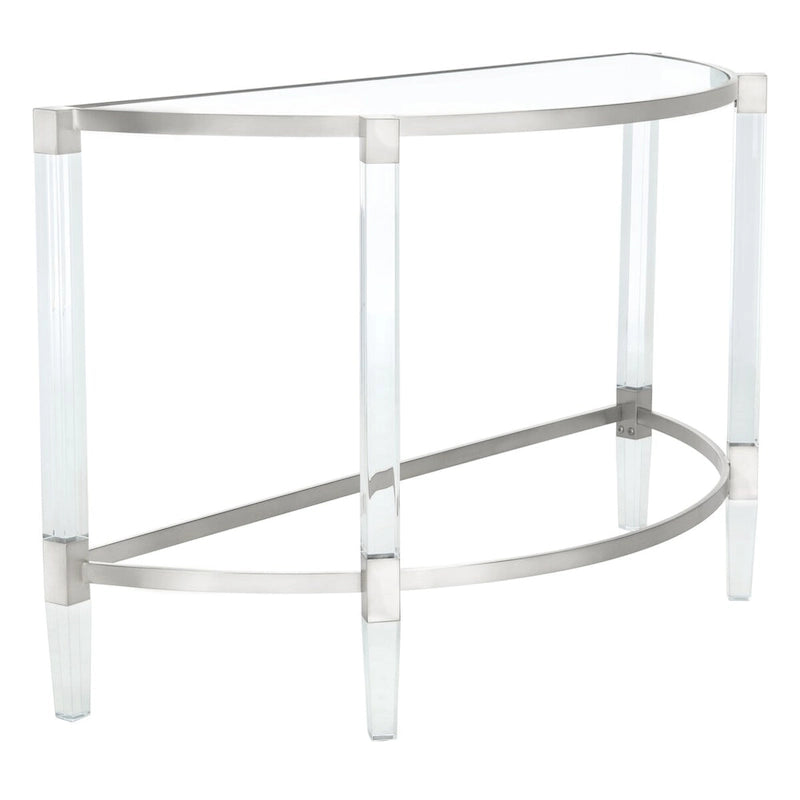 SAFAVIEH Couture Gunel Acrylic Console Table - 47.2 W x 17.7 L x 28.7 H - 47Wx18Dx29H