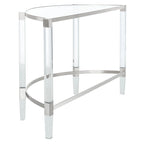 SAFAVIEH Couture Gunel Acrylic Console Table - 47.2 W x 17.7 L x 28.7 H - 47Wx18Dx29H