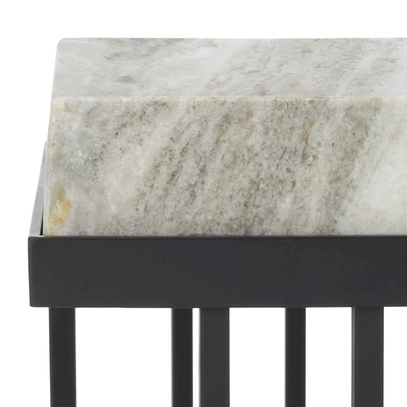 SAFAVIEH Mazie Rectangle Accent Table - 19 W x 13 D x 22 H - 19Wx13Dx22H
