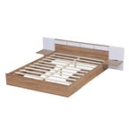Queen Size Platform Bed with Headboard