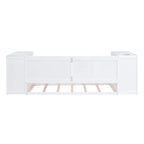 Twin Size Daybed with Storage Arms