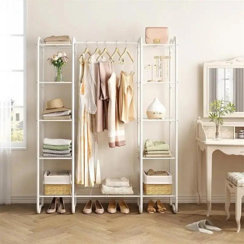 Portable Closet Wardrobe - 15.36D x 49.2W x 62.99H