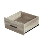 48.58 Modern Rustic Grey Wood Dresser Chest With Drawers