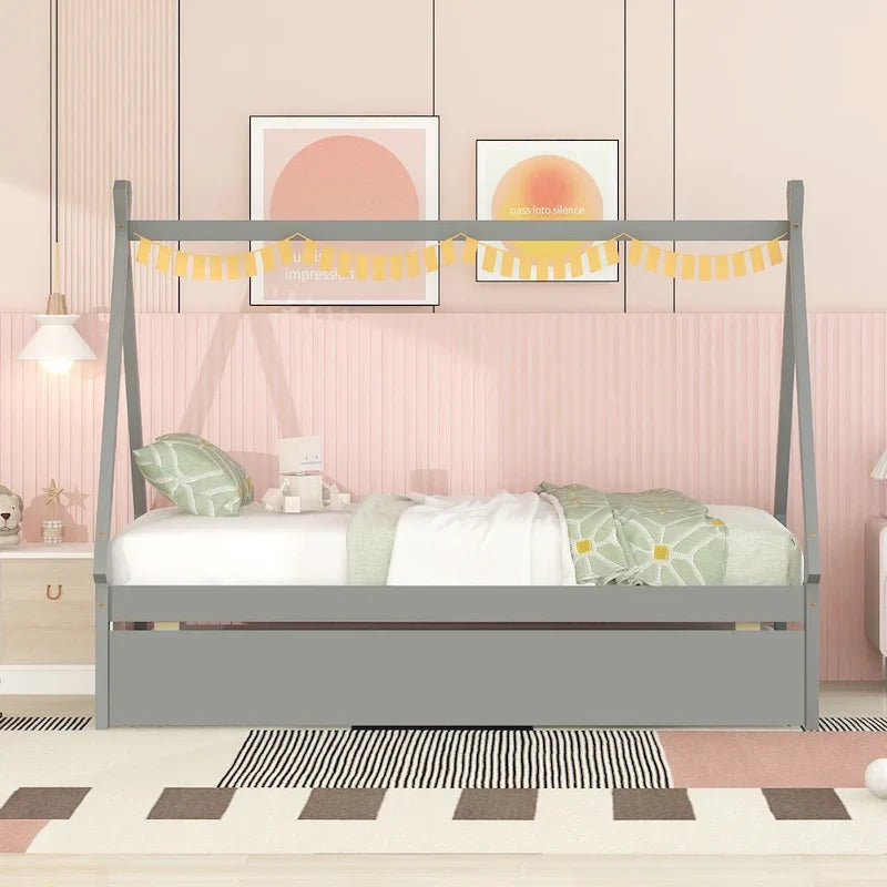 WW Twin size Tent Floor Bed